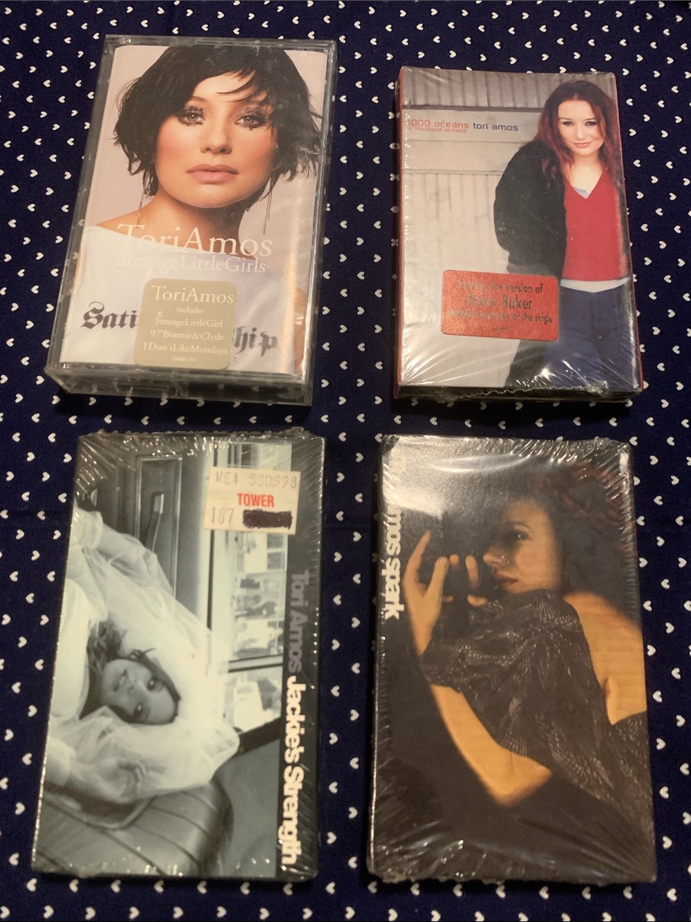 Vintage Sealed Tori Amos Cassette Tape Lot - Multiple Albums - Picture 1 of 6